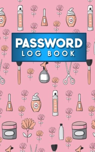 Password Log Book: Internet Password Jotter Journal, Password Login Book, Password Diary For Boys, Web Address And Password Book, Cute Beauty Shop Cover: Volume 96