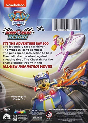 PAW Patrol: Ready, Race, Rescue [DVD]