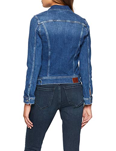 Pepe Jeans Thrift Pl400755cf7 Chaqueta Vaquera, Azul (Denim CF7), XS para Mujer