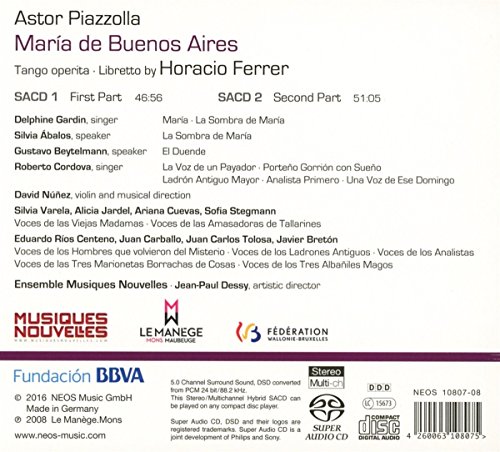 Piazzolla : Maria De Buenos Aires