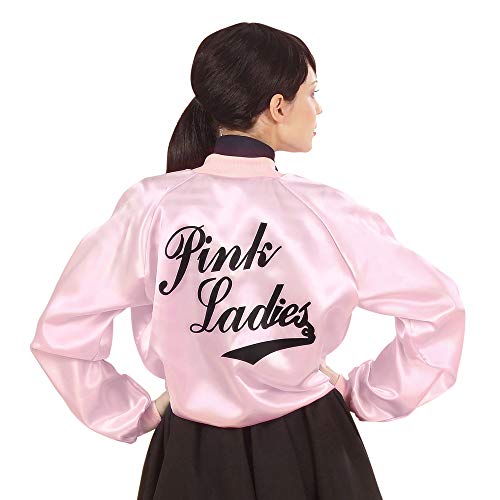 Pink Ladies 50s - Chaqueta para mujer de raso, talla M