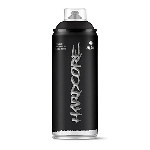 Pintura en spray MTN HC2 Negro Satinado 400ml