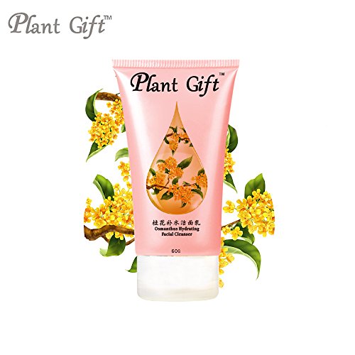 Plant Gift-Limpiador Facial Hidratante Osmanthus-Alivia y refresca, limpia y limpia.-60g/1.93OZ