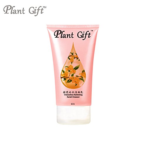 Plant Gift-Limpiador Facial Hidratante Osmanthus-Alivia y refresca, limpia y limpia.-60g/1.93OZ