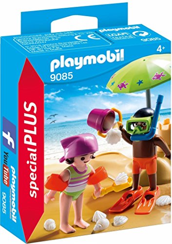 PLAYMOBIL Especiales Plus- Niños en la Playa, única (9085)