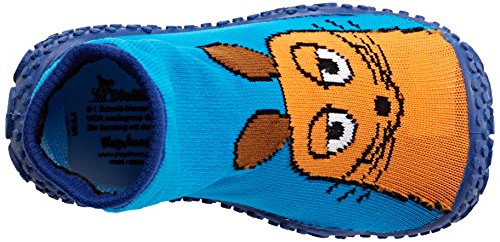 Playshoes Calcetines de Playa con protección UV Die Maus, Zapatos de Agua Unisex Niños, Azul (Blau 7), 22/23 EU