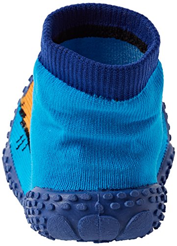 Playshoes Calcetines de Playa con protección UV Die Maus, Zapatos de Agua Unisex Niños, Azul (Blau 7), 22/23 EU