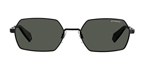 Polaroid PLD6068S-807M9 Gafas, BLACK, 56/14/135 Unisex Adulto