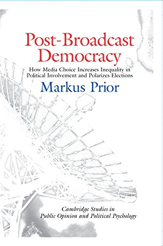 Post-Broadcast Democracy: How Media Choice Increases Inequality in Political Involvement and Polarizes Elections (Cambridge Studies in Public Opinion and Political Psychology) (English Edition)