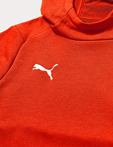 Puma Liga CH JR Sudadera con Capucha, Unisex Niños, Rojo (Red/White), 128