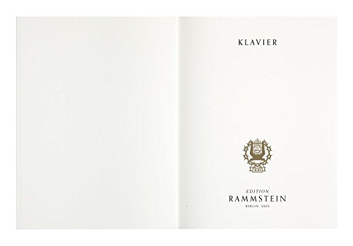 Rammstein: Klavier: (Book + CD)