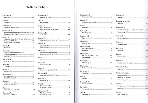 Rarezas y Hits el Piano Música Incluye herzförmiger Ordenador Pinza, 74 Partituras de piano de Bach a Yann Tiersen (Notas Musicales)