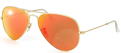 Ray-Ban - Gafas de sol Aviador Aviator Large Metal MOD. 3025 SOLE112/69, Gold (gold)