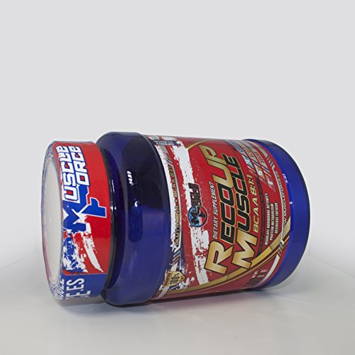 Reco-Up Muscle 8:1:1 - Recuperador Muscular En Polvo A Base De Aminoácidos, Sabor A Bayas (500 gr)