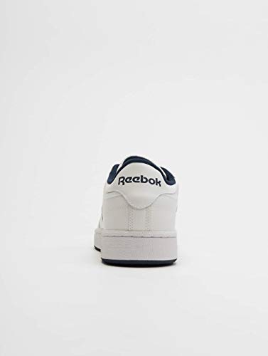 Reebok Club C 85, Zapatillas para Hombre, Blanco (Intense White/Navy 0), 42.5 EU