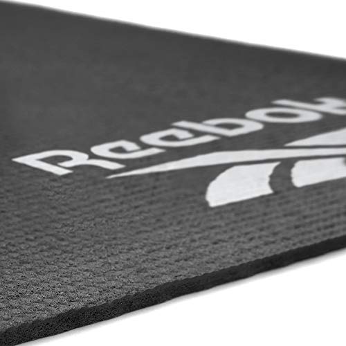 Reebok RAYG-11022BK Esterilla de Yoga, Negro, 173 x 61 x 0.4 cm