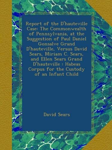 Report of the D'hauteville Case