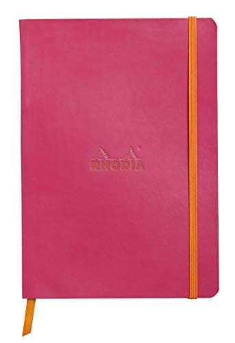 Rhodia Color Soft Cover Goalbook - Cuaderno Flexible, A5, Frambuesa