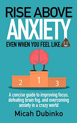 Rise Above Anxiety: even when you feel like (poop emoji): A concise guide to improving focus, defeating brain fog, and overcoming anxiety in a crazy world ... Through The Fog Book 1) (English Edition)