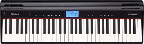 Roland Go-61P Digital Piano - 61 touches - Conecta inalámbricamente con tu smartphone, accede a contenido online y aprende más rápido