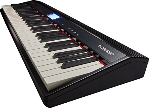 Roland Go-61P Digital Piano - 61 touches - Conecta inalámbricamente con tu smartphone, accede a contenido online y aprende más rápido