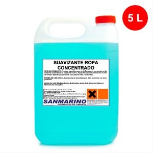 SANMARINO SUAVIZANTE ROPA ECOLÓGICO PERFUMADO CONCENTRADO 5 L.