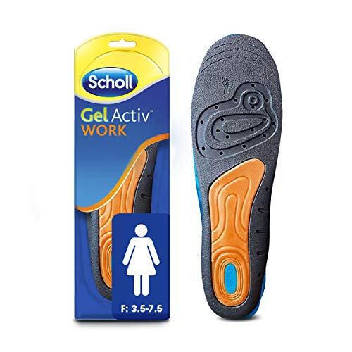 Scholl GelActiv, Plantillas para mujeres, 35,5 - 40,5