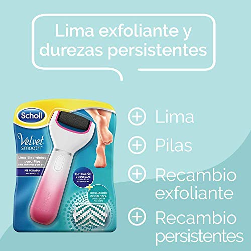 Scholl Pack Lima Velvet Smooth Diamond Crystals + Crema de Pies para Durezas 60ml