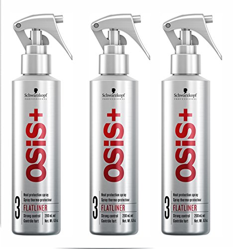 Schwarzkopf OSiS Flat Liner Iron Serum Juego 3 x 200 ml