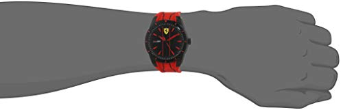 Scuderia Ferrari Reloj Analógico para Hombre de Cuarzo con Correa en Silicona 830539