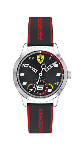 Scuderia Ferrari Reloj de pulsera Analógico Para Unisex Niños de Cuarzo con Correa en Silicona 860003