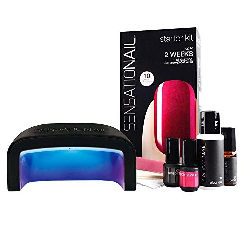 Sensationail Starter Kit Rasperry Wine - 6 Piezas