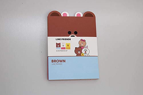 Set de 3 Cuadernos A5 Grupo Erik Editores Line Friends