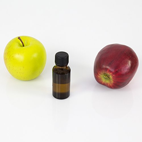 Set de 5 x Líquido de niebla - Aroma manzana, Producido en Alemania, 20 ml - Olor a manzana - Pack de sustancias aromáticas para máquina de humo / Humo perfumado discoteca - showking