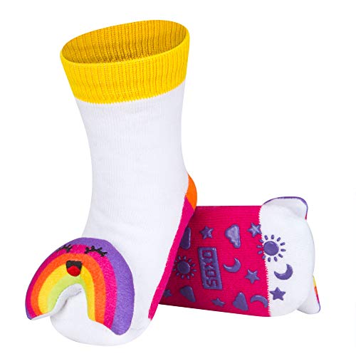 Sevira Kids - Calcetines antideslizantes para niños (3 pares)