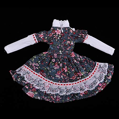 Sharplace Lindo Traje Corto con Headwear Figura Femenina Banda de Cabeza para 60cm Muñecas Fiesta de Noche Lolita - #3