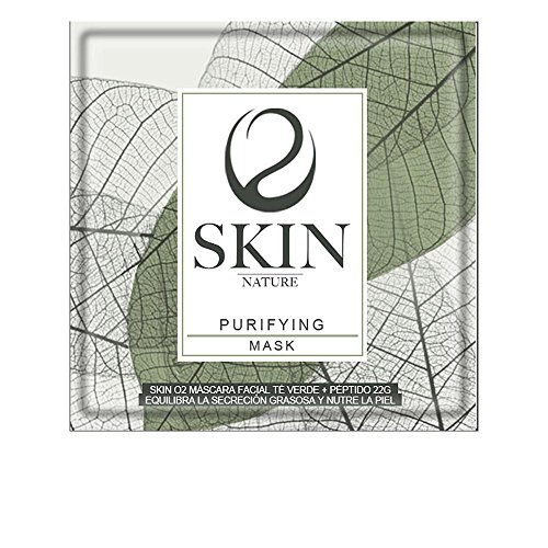 Skin Nature Skin O2 Máscara Facial Te Verde y Péptido - 100 gr