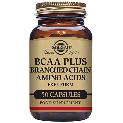 Solgar BCAA Plus Cápsulas vegetales - Envase de 50