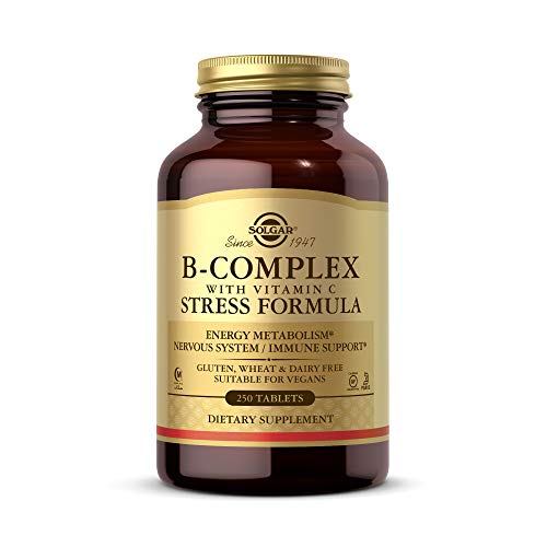 Solgar Vitamina B-Complex con Vitamina C Comprimidos - Envase de 250