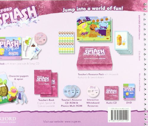 Splash Starter. Class Book & Songs CD Pack - 9780194025140