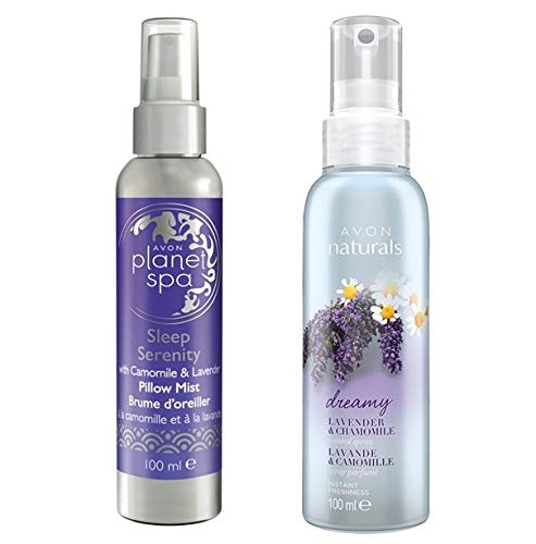 Spray Planet Spa de Avon para almohada, con manzanilla y lavanda (100 ml)