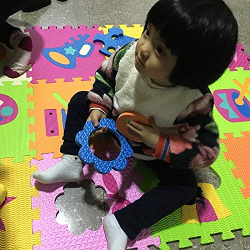Stephen Play Mats - Children's Soft Developing Crawling Rugs,Baby Play Puzzle Number/Letter/Cartoon eva Foam Mat,Pad Floor for Baby Games 30 * 30 * 1cm - by 1 PCs