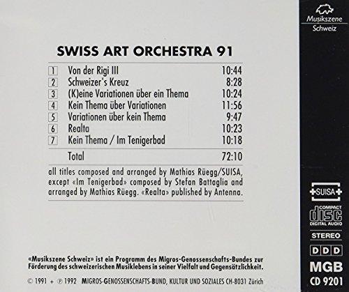 Swiss Art Orchestra 91