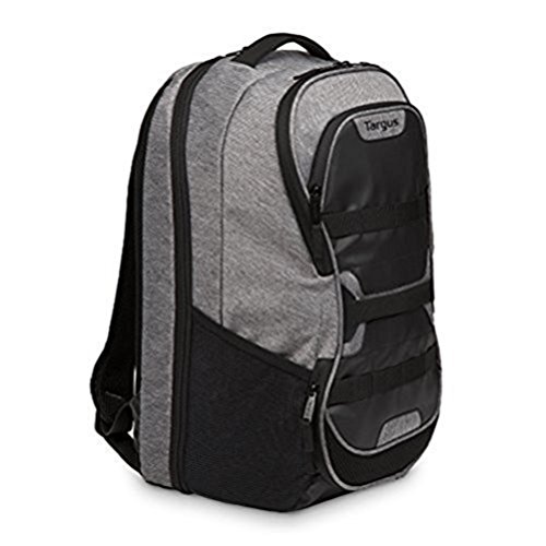 Targus TSB94404EU - Mochila Work and Play para fitness y portátiles de hasta 15,6", color Fitness Gris, 30 x 24 x 49 cm