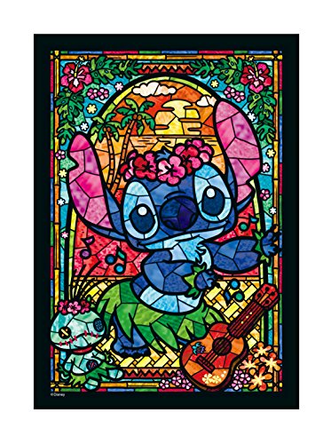 Tenyo 266 Piece Jigsaw Puzzle Stained Art Stitch! Stained Glass (18.2x25.7cm) by