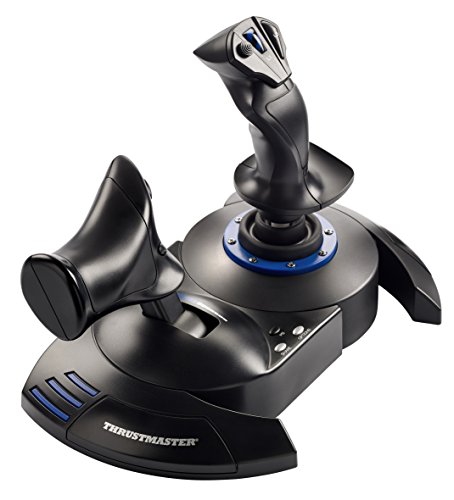 Thrustmaster T.FLIGHT HOTAS 4 - Joystick - PS4 y PC - Mando de potencia realista y ergonomico - Licencia Oficial Playstation