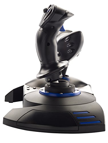 Thrustmaster T.FLIGHT HOTAS 4 - Joystick - PS4 y PC - Mando de potencia realista y ergonomico - Licencia Oficial Playstation