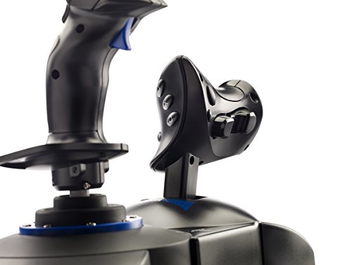 Thrustmaster T.FLIGHT HOTAS 4 - Joystick - PS4 y PC - Mando de potencia realista y ergonomico - Licencia Oficial Playstation