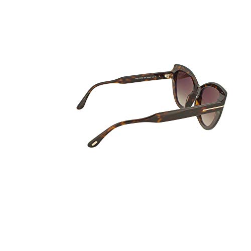 Tom Ford FT0762 52K Dark Havana FT0762 Cats Eyes Sunglasses Lens Category 3 Siz