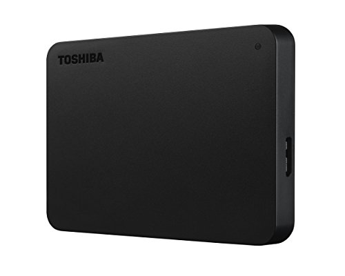 Toshiba Canvio Basics, Disco Duro, 2 TB, Negro